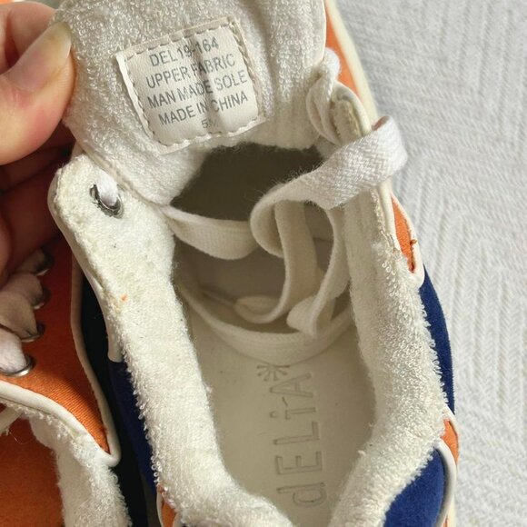 Yellow + Blue Delia’s Platform Sneakers - Picture 4 of 6